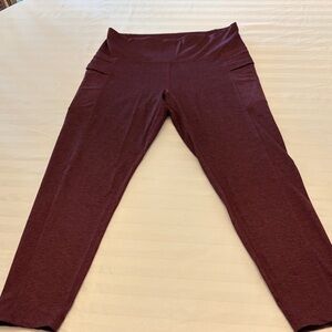 Freely Burgundy Leggings